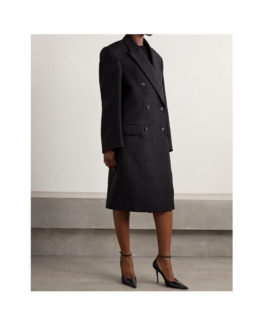 Wardrobe NYC Black Double-Breasted Coat