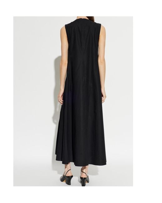 Studio Nicholson Black Laie Sleeveless Maxi Dress