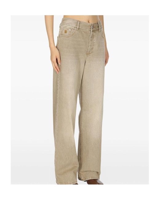 By Malene Birger White Belt Loop Jeans