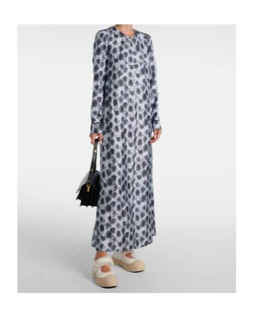 Marni Natural Pablo Wool-Lined Leather Flats
