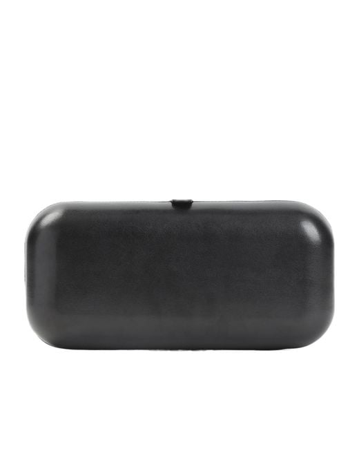Moschino Black Embellished Clutch Bag