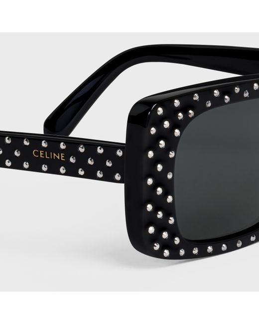 Céline White Square S213 Sunglasses