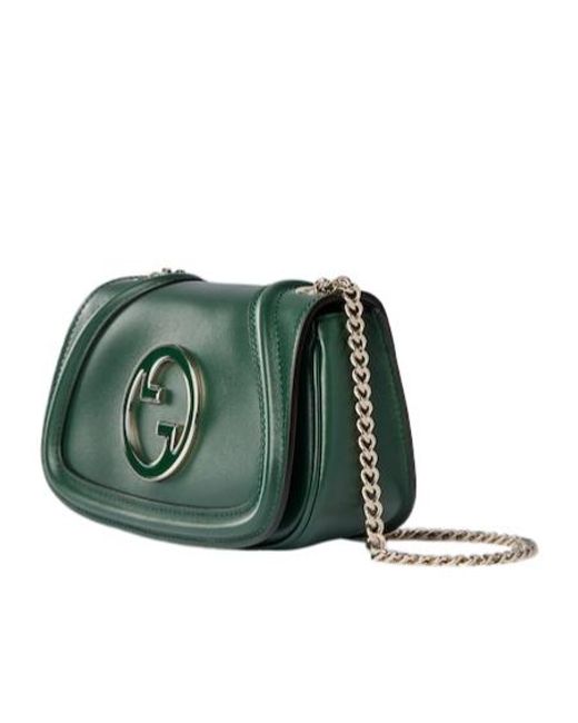 Gucci Green Blondie Small Shoulder Bag