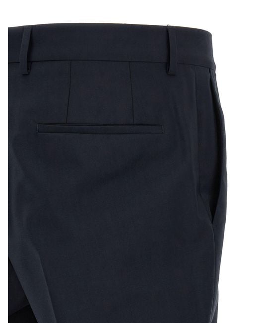 Boss Blue Two-Piece Set: Long-Sleeved Blazer And Trousers for men