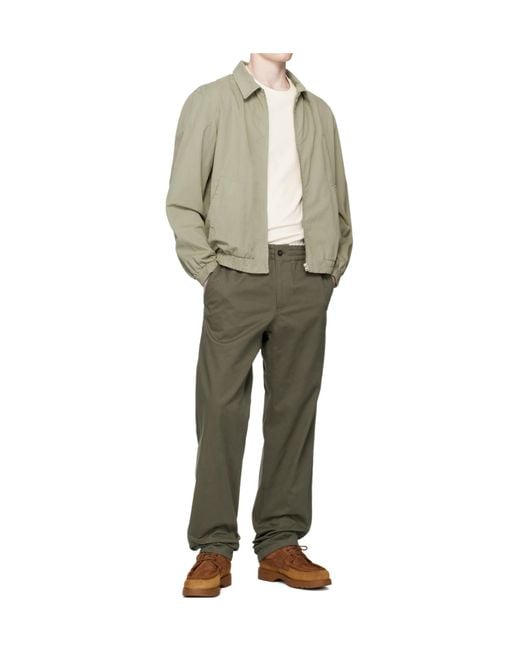 A.P.C. Green Gilbert Jacket for men