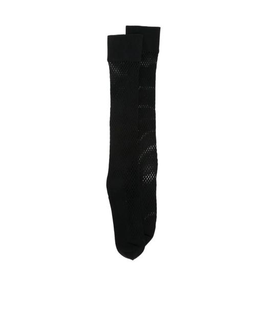 Comme des Garçons Black Mesh-Knit Socks for men
