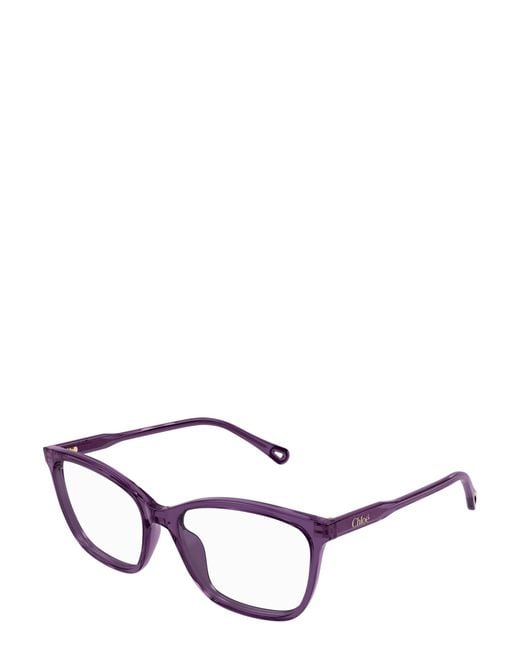 Chloé Multicolor Chloé Eyewear Square Frame Glasses