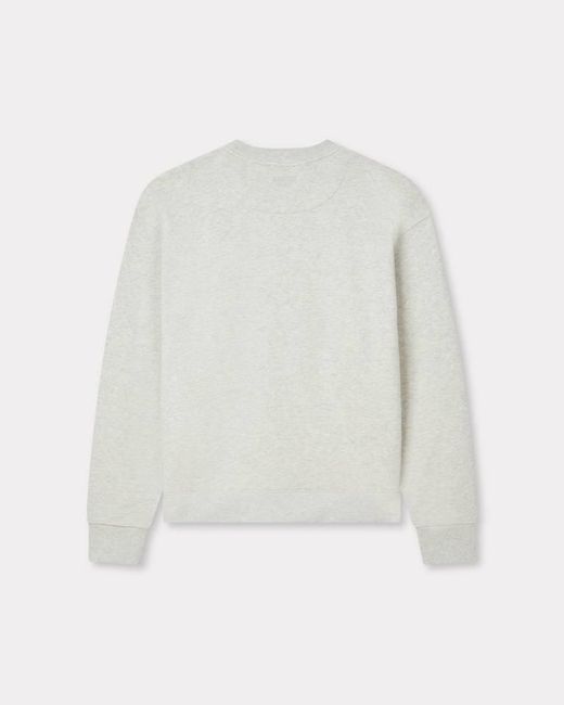 KENZO White Wild Tiger Embroidered Sweatshirt for men