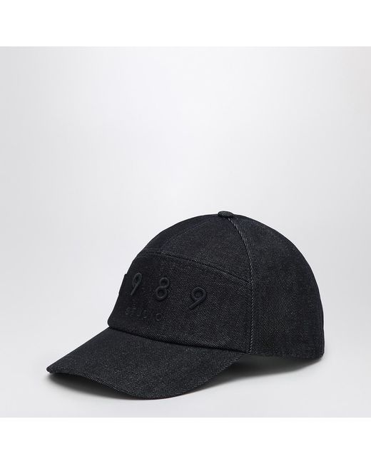1989 STUDIO Blue Embroidered Logo Hat for men