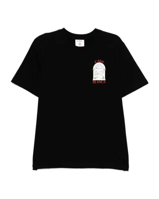 Casablanca Black Le Passage T-Shirt for men
