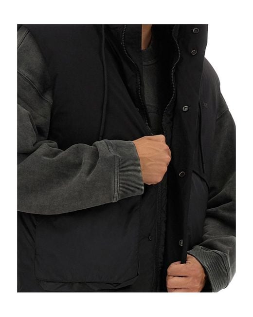 Represent Black Insulated Vest for men