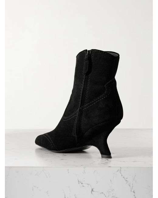 Jonathan Simkhai Black Shadow Ankle Boots