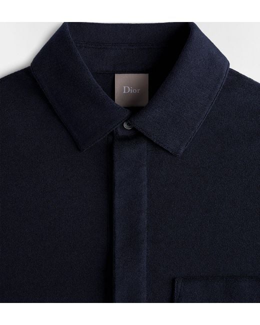 Dior Blue Shirt, Regular Fit for men
