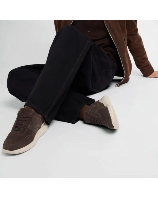 Hogan Brown Interactive³ Sneakers for men