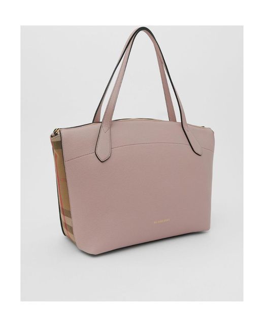 Burberry Pink Logo Handbag