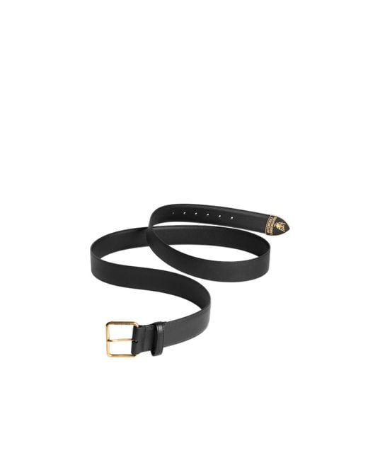 Balenciaga Black Automobili Lamborghini Classic Belt for men