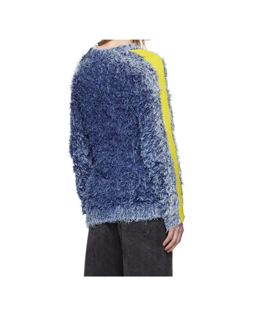 DIESEL Blue K-Damon Sweater for men