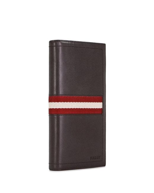 Bally Gray Logo Wallet