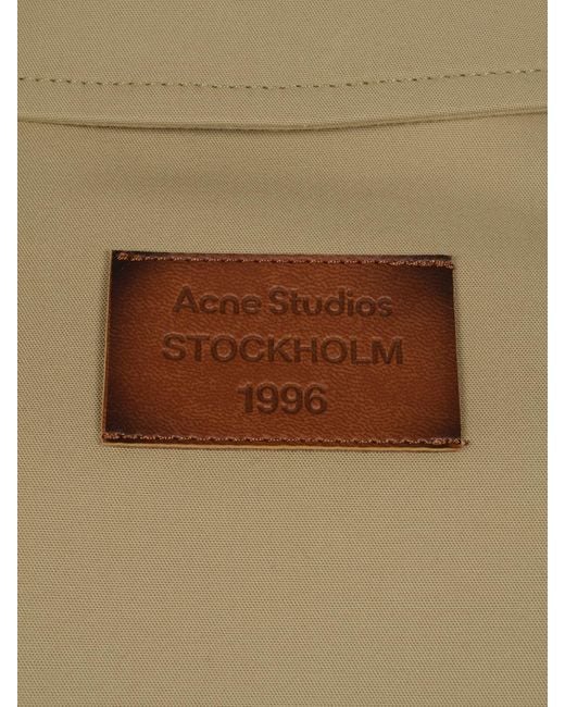 Acne Natural Satin Jacket