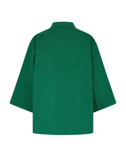 Prada Green Relaxed Overshirt