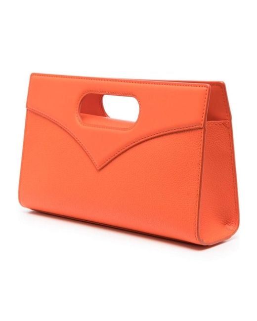 MCM Orange Adjustable Shoulder Strap Shoulder Bag