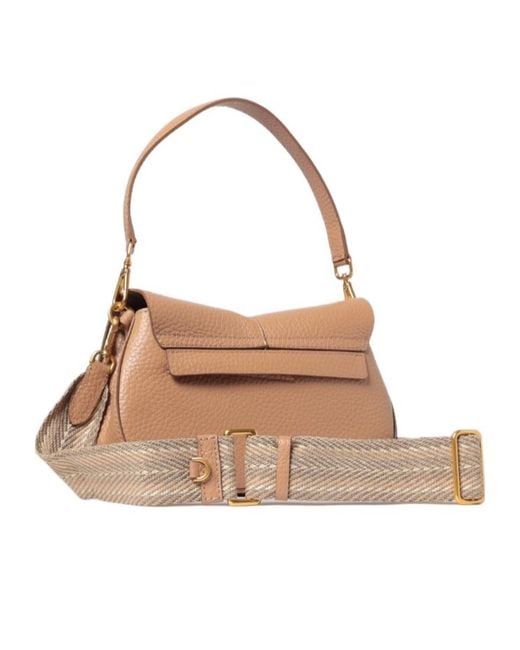 Gianni Chiarini Natural Helena Flap Shoulder Bag