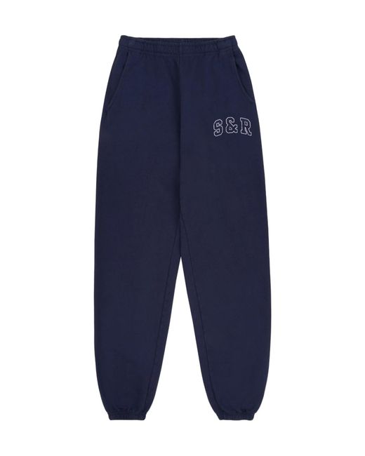Sporty & Rich Blue Sr Ivy Sweatpant
