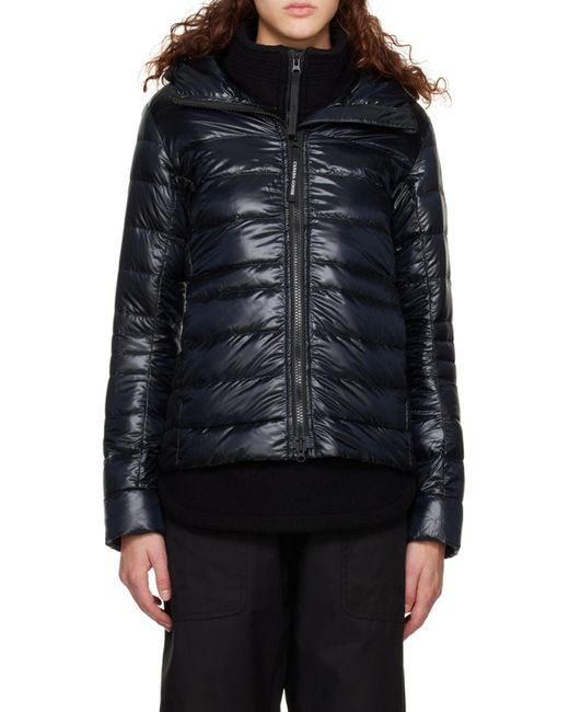 Canada Goose Black Cypress Padded Hooded Jacket