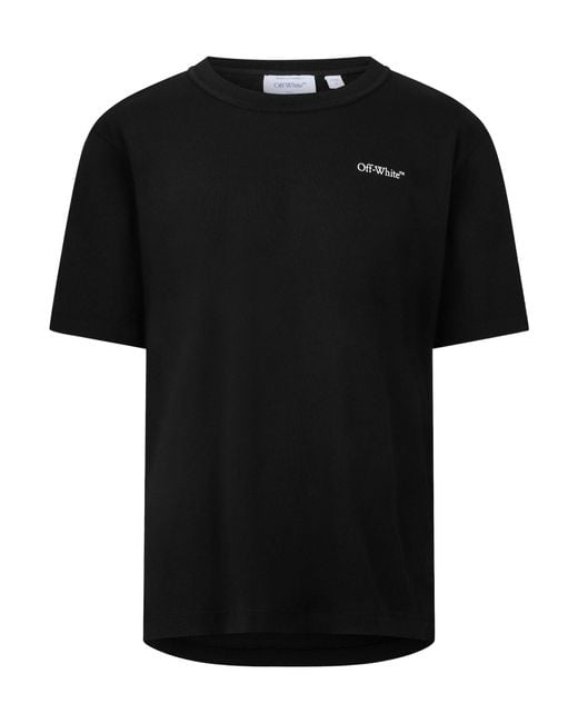 Off-White c/o Virgil Abloh Black Pure Crew-Neck Short-Sleeve T-Shirt for men