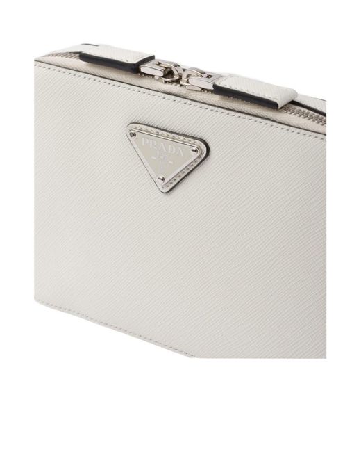 Prada Multicolor Brique Saffiano Leather Bag for men