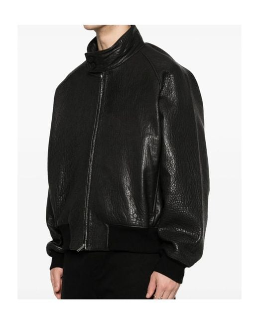 Studio Nicholson Black Long Sleeve Jacket for men