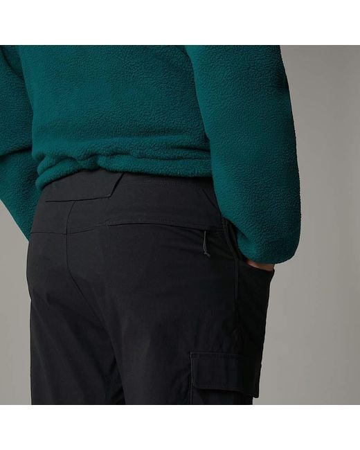 The North Face Black Exploration Cargo Pants for men