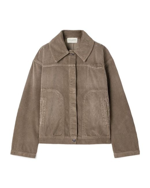 Kallmeyer Brown Elliott Cotton-Corduroy Jacket
