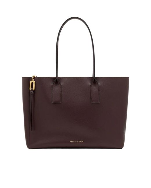 Marc Jacobs Brown Double-Handle Handbag
