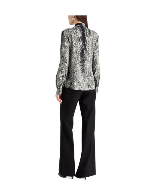 Dolce & Gabbana Gray Patterned Shirts