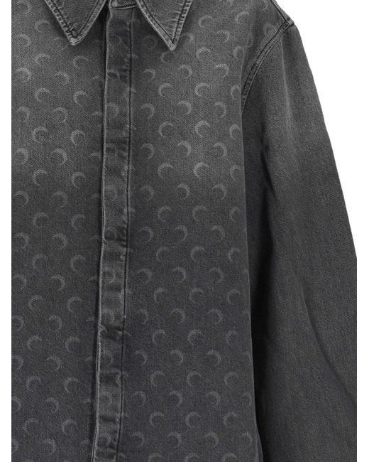 MARINE SERRE Gray Shirts