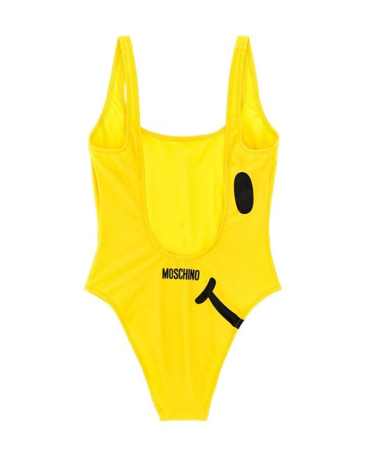 Moschino Yellow Swimsuits