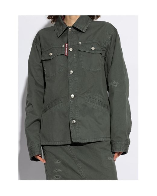 DSquared² Green Shirts