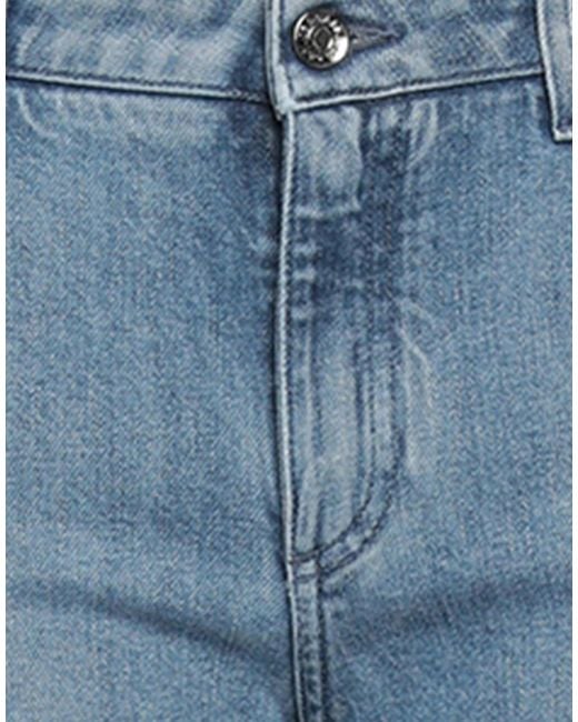 Dolce & Gabbana Blue Light Color Stretch Denim Bootcut Pants
