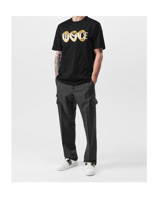 Versace Black T-Shirt for men