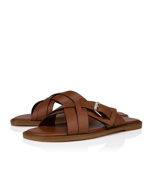 Christian Louboutin Brown Emircross for men