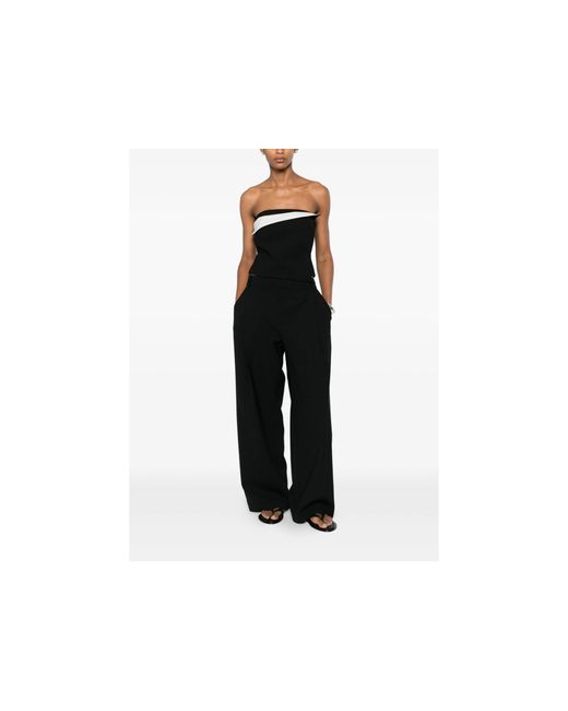 Sir Black Sleeveless Top