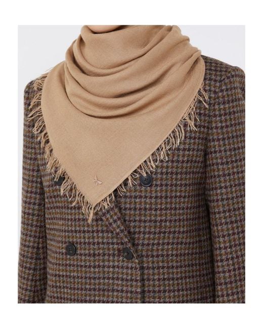 Weekend by Maxmara Natural Viscose And Cashmere Shawl