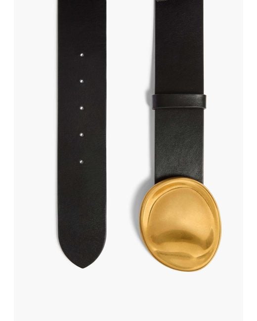 Khaite White Keefe Belt