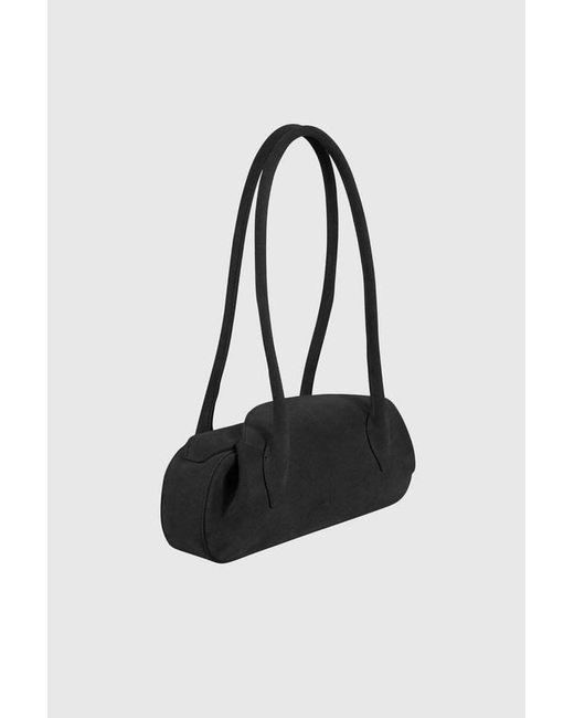 Yuzefi Black Oyster Mini Shoulder Bag