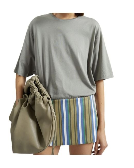 Frankie Shop Blue Mini Chic Skirt