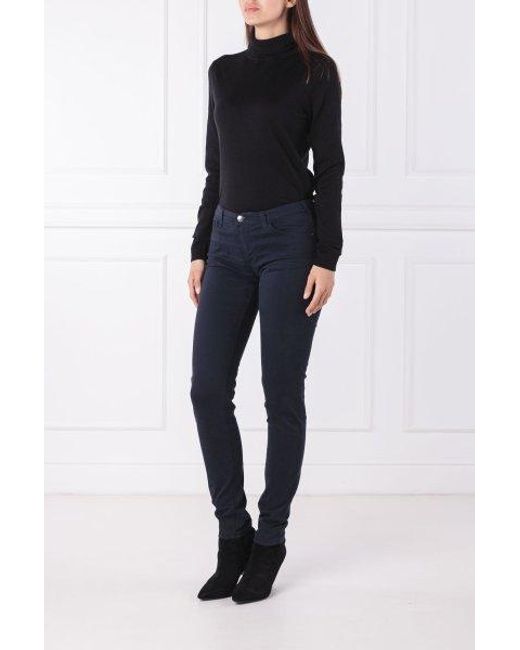 Emporio Armani Blue Logo Details Jeans