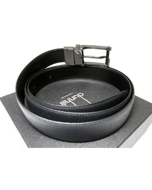 Dunhill Black Logo Belt for men