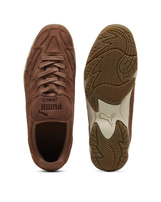 PUMA Brown Low-Top Sneakers