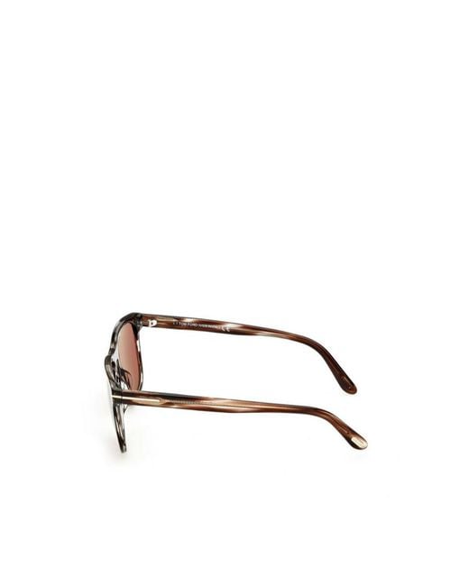 Tom Ford Pink Logo Sunglasses for men